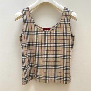 Burberry Vintage Tank Top, Size 44